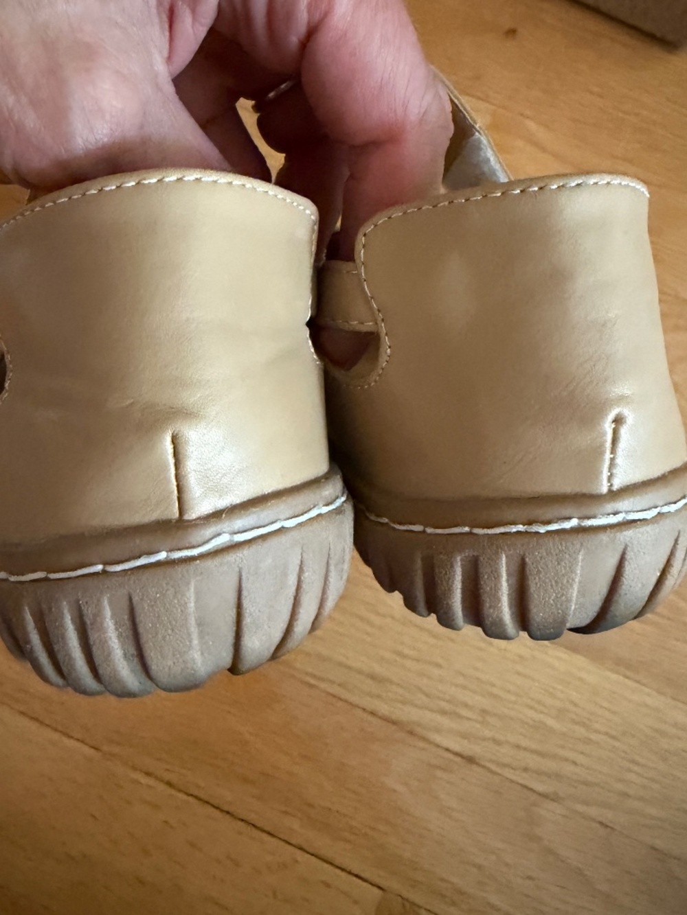Mary Jane Shoes Womens Size 8.5 Tan - Picture 14 of 16